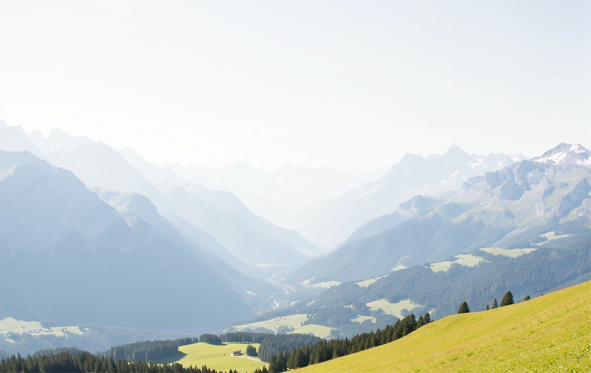 Natürliche Weite der Alpen